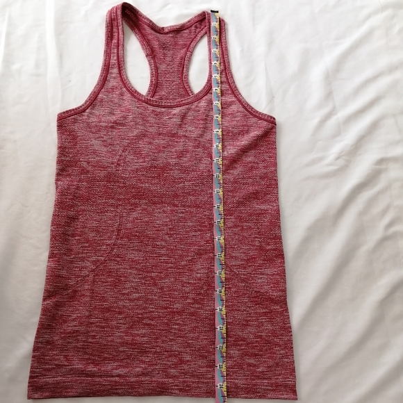 Lululemon Swiftly Tech Tank Top Heathered Cranberry Red 4 - Picture 12 of 16